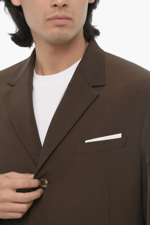 Giacca 3 Bottoni Slim Fit Due Spacchi Revers Classico>Neil Barrett Clearance