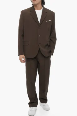 Giacca 3 Bottoni Slim Fit Due Spacchi Revers Classico></noscript>Neil Barrett Clearance