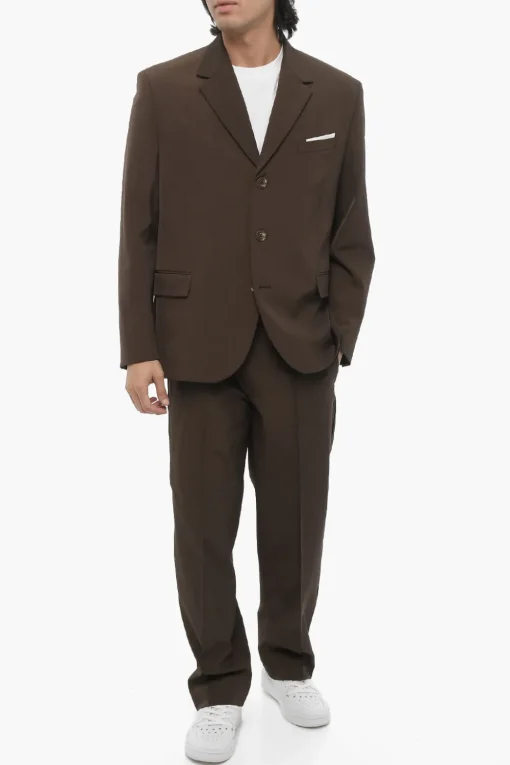 Giacca 3 Bottoni Slim Fit Due Spacchi Revers Classico>Neil Barrett Clearance