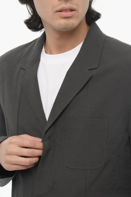 Sale Giacca 3 Bottoni Slim Fit Due Spacchi Revers Classico Uomo Giacche