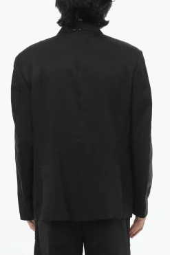 New Giacca 3 Bottoni Slim Fit Due Spacchi Revers Classico Uomo Giacche