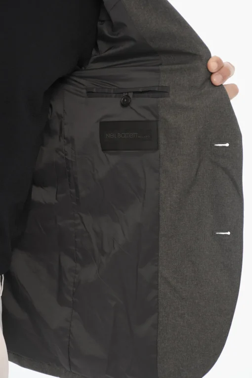 New Giacca 2 Bottoni Slim Fit Due Spacchi Revers Classico Uomo Giacche
