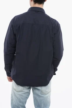 Fashion Giacca A Vento Coach Con Tasche Utility Uomo Giubbotti