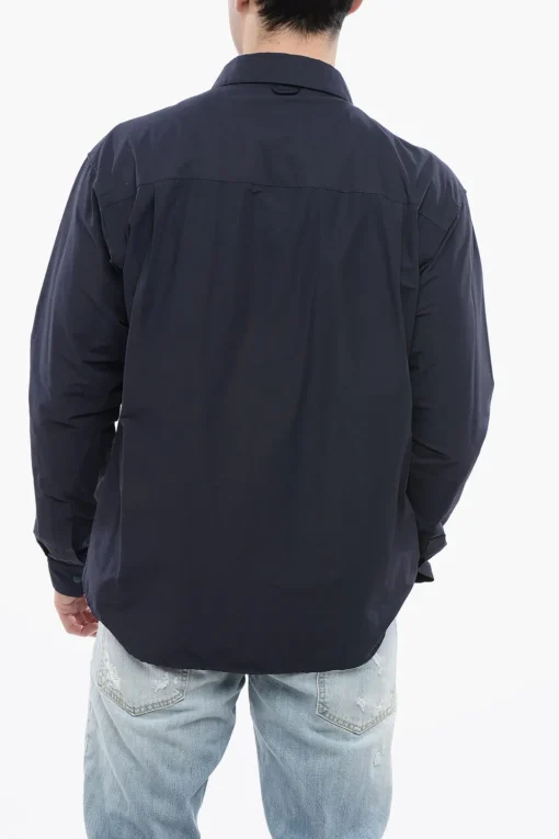 Fashion Giacca A Vento Coach Con Tasche Utility Uomo Giubbotti