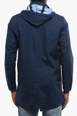Fashion Giacca A Vento Con Cappuccio Removibile Uomo Giubbotti