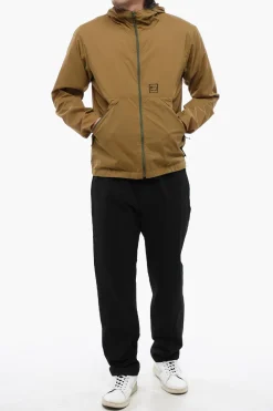 Giacca A Vento HIGH AERATION Con Logo></noscript>Woolrich New