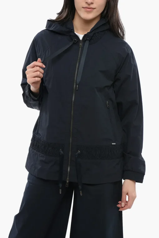 Giacca a Vento in Nylon CRINKLE con Coulisse in Vita>Woolrich Fashion