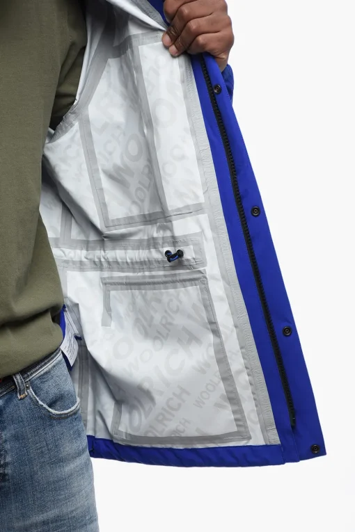 Best Giacca a Vento Multitasca MOUNTAIN con Chiusura Nascosta Uomo Giubbotti