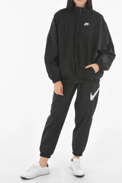 Giacca a Vento Oversized a 2 Tasche con Ciusura zip></noscript>Nike Best