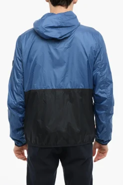 Giacca a Vento SOUTHBAY Bicolore con Cappuccio>Woolrich Online