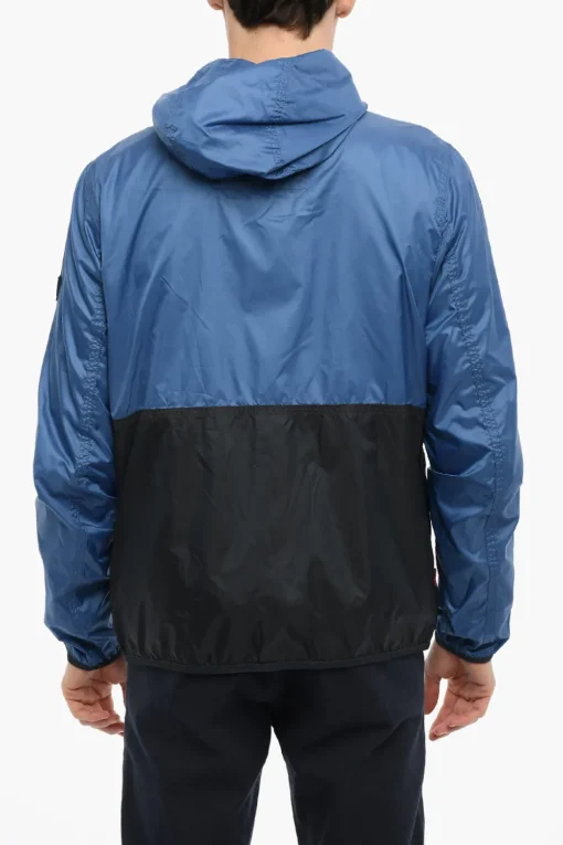 Giacca a Vento SOUTHBAY Bicolore con Cappuccio>Woolrich Online