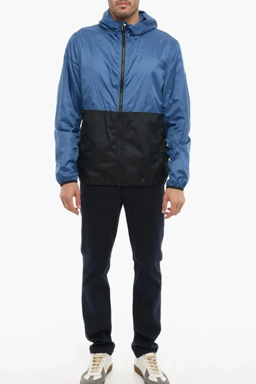 Giacca a Vento SOUTHBAY Bicolore con Cappuccio>Woolrich Online