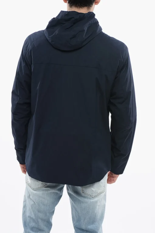 Giacca A Vento Trapuntato Con Cappuccio>Woolrich Outlet
