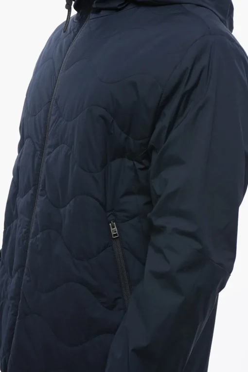 Giacca A Vento Trapuntato Con Cappuccio>Woolrich Outlet