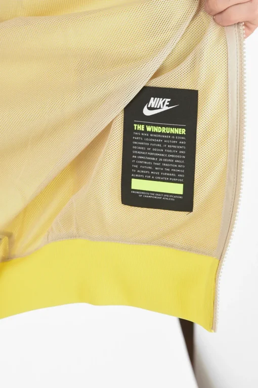Giacca a Vento Ultra Leggera Bicolore con Cappuccio>Nike Fashion
