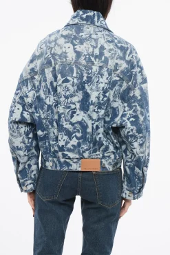 Giacca Oversize in Denim>Stella McCartney Clearance