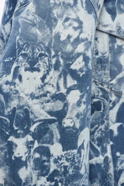 Giacca Oversize in Denim></noscript>Stella McCartney Clearance