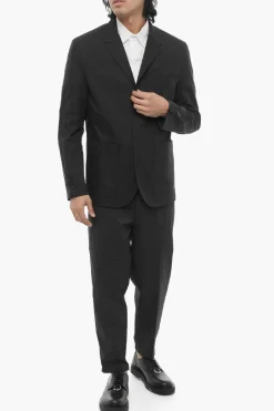 Giacca Slim Fit Sfoderata con Tasche a Toppa></noscript>Neil Barrett Fashion