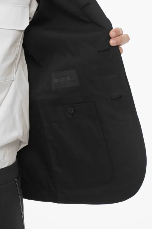 Giacca Slim Fit Sfoderata con Tasche a Toppa>Neil Barrett Fashion