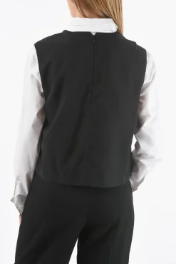 Gilet Girocollo DIAMOND con 3 Bottoni Laterali>Ixos Best