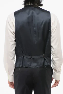 Best Gilet in Lana Vergine a Cinque Bottoni Uomo Giacche