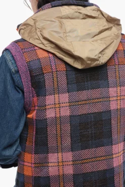 Best Gilet in Misto Lino con Cappuccio Estraibile Uomo Giacche