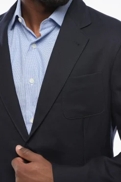 Hot GIORGIO Blazer Semifoderato in Misto Seta Uomo Giacche