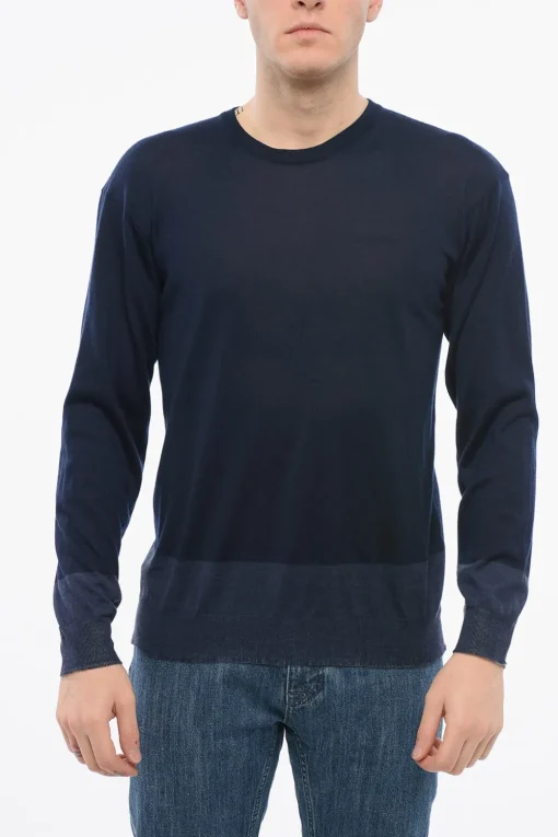 GIORGIO Maglia Girocollo in Misto Cashmere>Armani Clearance
