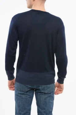 GIORGIO Maglia Girocollo in Misto Cashmere>Armani Clearance