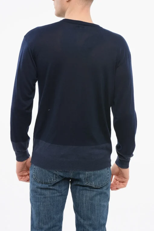 GIORGIO Maglia Girocollo in Misto Cashmere>Armani Clearance