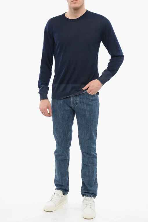 GIORGIO Maglia Girocollo in Misto Cashmere>Armani Clearance
