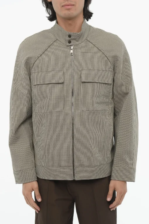 Giubbotto BARACUTA Boxy Fit con Chiusura Zip>Neil Barrett Best