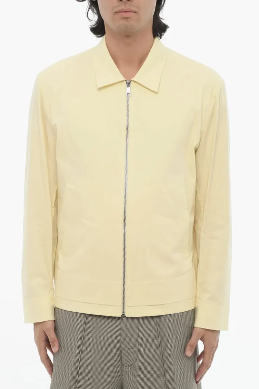 Giubbotto Harrington in Tinta Unita con Chiusura Zip>Neil Barrett New