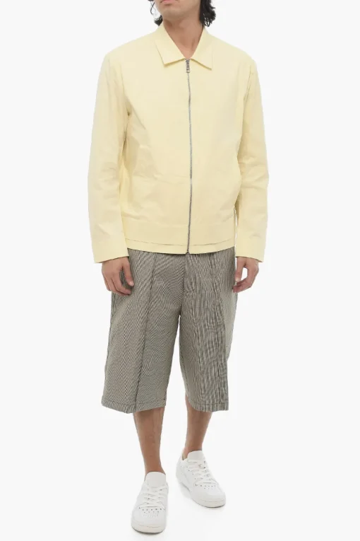 Giubbotto Harrington in Tinta Unita con Chiusura Zip>Neil Barrett New