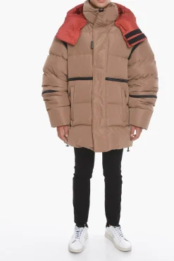 Giubbotto Imbottito Con cappuccio Removibile></noscript>Dsquared2 Fashion