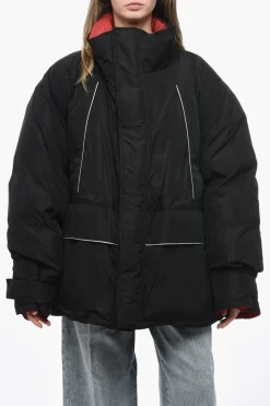 Giubbotto Imbottito Con Dettagli Catarinfrangente>Balenciaga Discount
