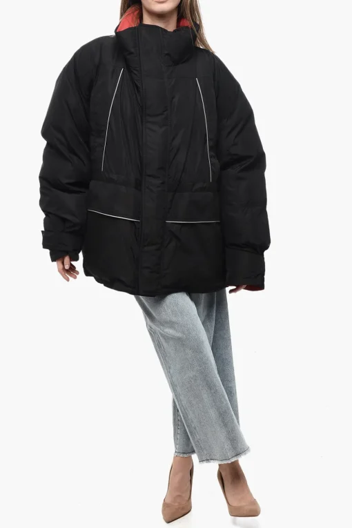Giubbotto Imbottito Con Dettagli Catarinfrangente>Balenciaga Discount