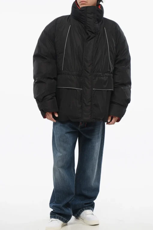 Giubbotto Imbottito Con Dettagli Catarinfrangente>Balenciaga Discount