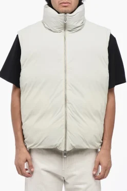 Giubbotto Imbottito senza Maniche con Chiusura Zip>Studio Nicholson Sale