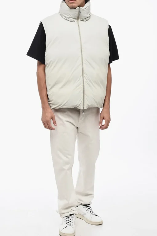 Giubbotto Imbottito senza Maniche con Chiusura Zip>Studio Nicholson Sale