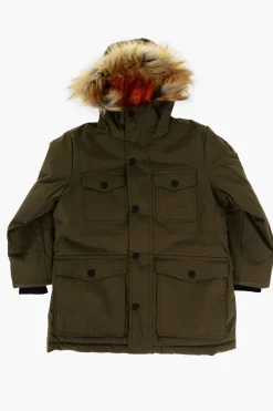Giubbotto Imbottito Utility con Finta Pelliccia>Diesel Kids Online