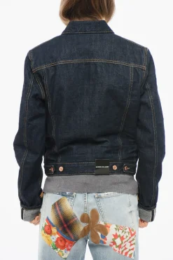 Best Giubbotto in Denim BOYFRIEND Lavaggio Scuro Donna Giubbotti