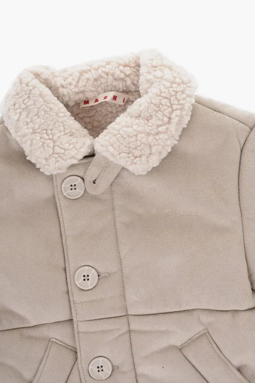 Best Giubbotto in Pelle Scamosciata Vegan Abbigliamento