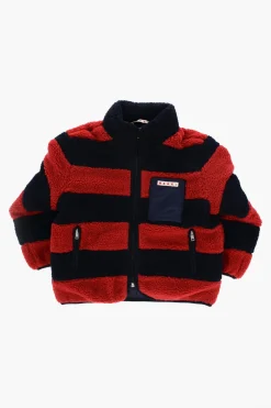 Best Giubbotto in Pile Bicolore Bambino Abbigliamento