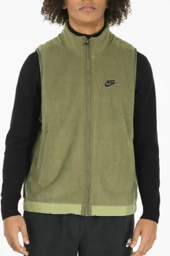 Giubbotto in Pile Senza Manica con Interno Traforato>Nike Sale