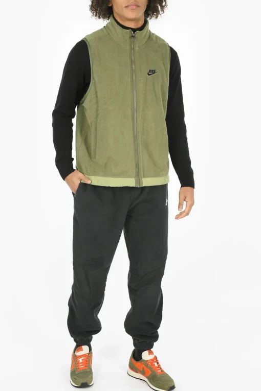 Giubbotto in Pile Senza Manica con Interno Traforato>Nike Sale
