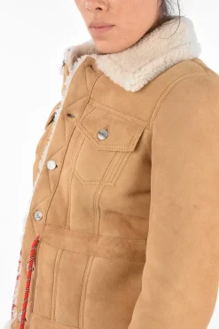 Giubbotto in Shearling con Coulisse></noscript>Dsquared2 Outlet