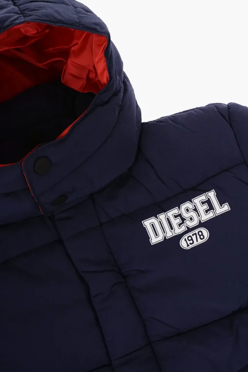 Online Giubbotto JODIT Imbottito in Tinta Unita con Logo a Contrasto Bambino Abbigliamento