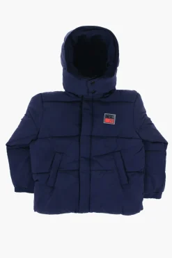 Hot Giubbotto JPIL Imbottito con Cappuccio Removibile Bambino Abbigliamento|Abbigliamento