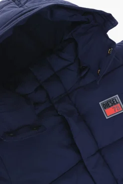 Hot Giubbotto JPIL Imbottito con Cappuccio Removibile Bambino Abbigliamento|Abbigliamento